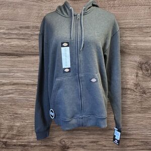 NWT Dickies Midweight Fleece Zip Hoodie SZ M